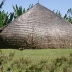 African Hut with Horse ESG Mining